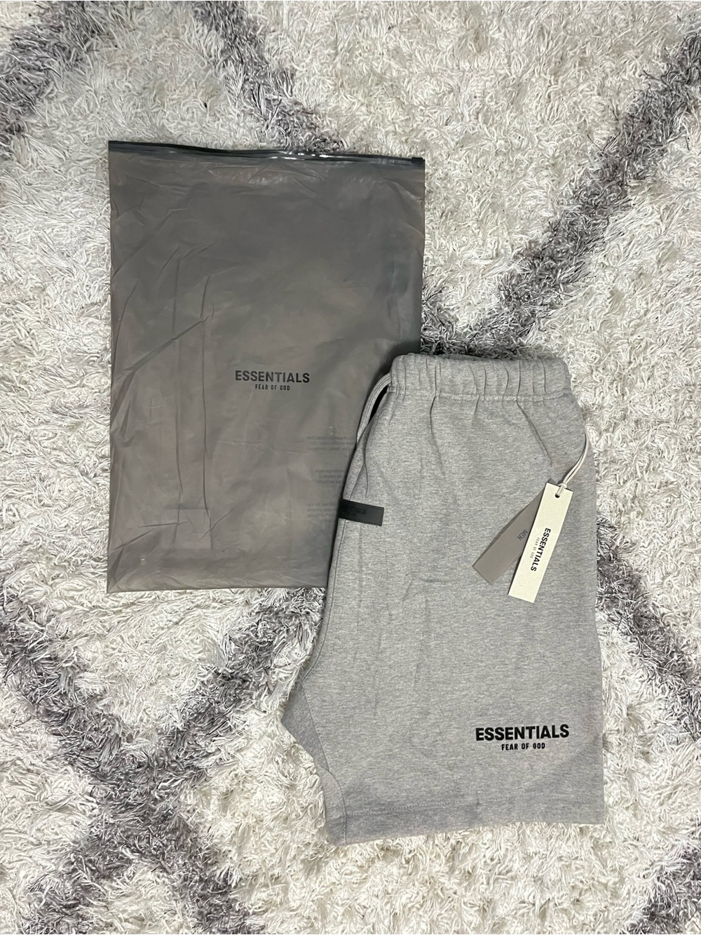 ESSENTIALS Men’s Light Gray Sweatpants Joggers